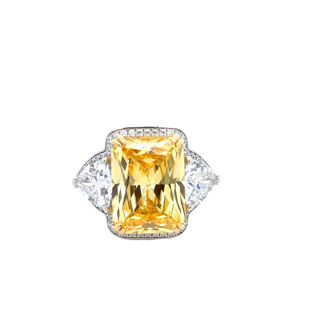 FANCY YELLOW RING 925
