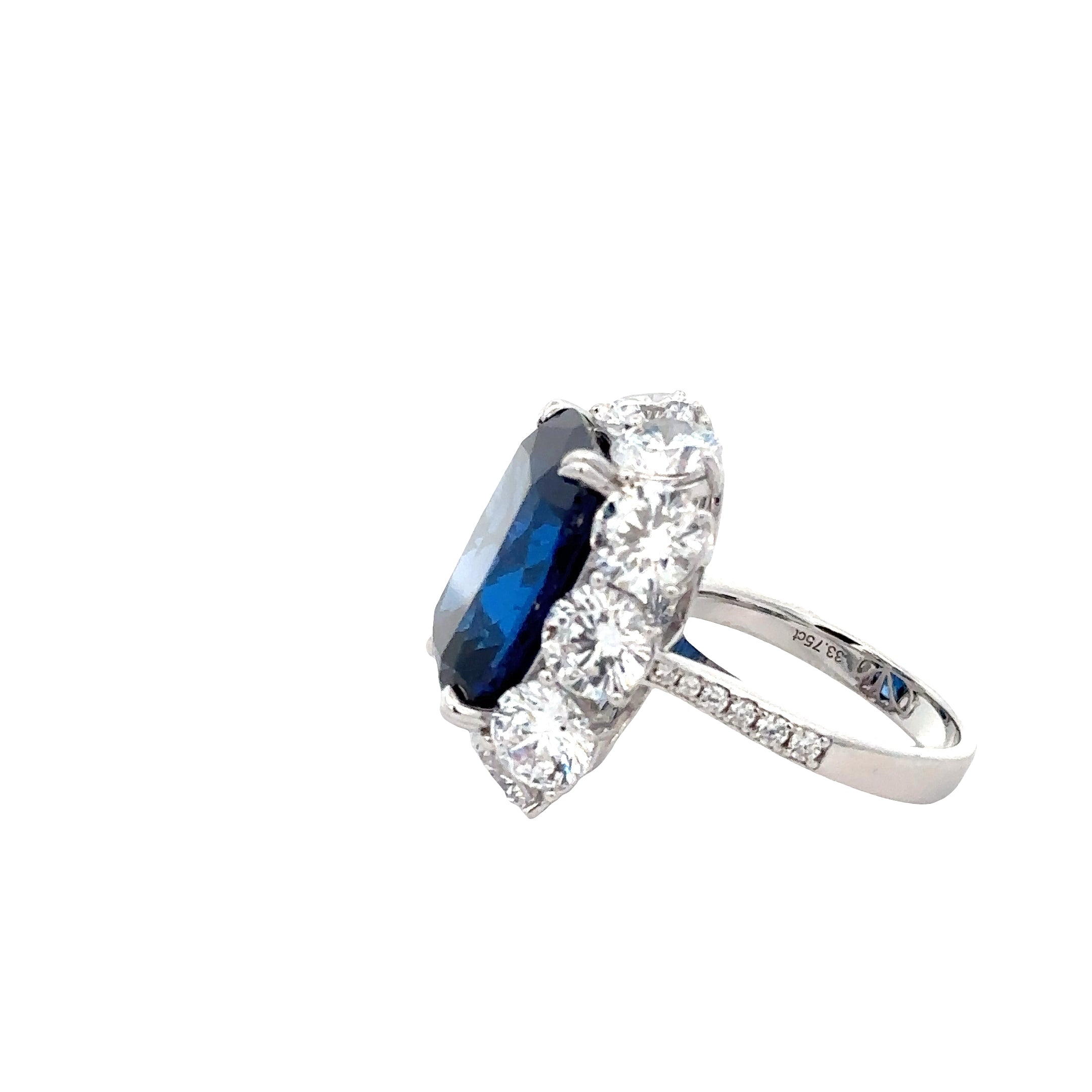 DEEP BLU SAPPHIRE RING 925