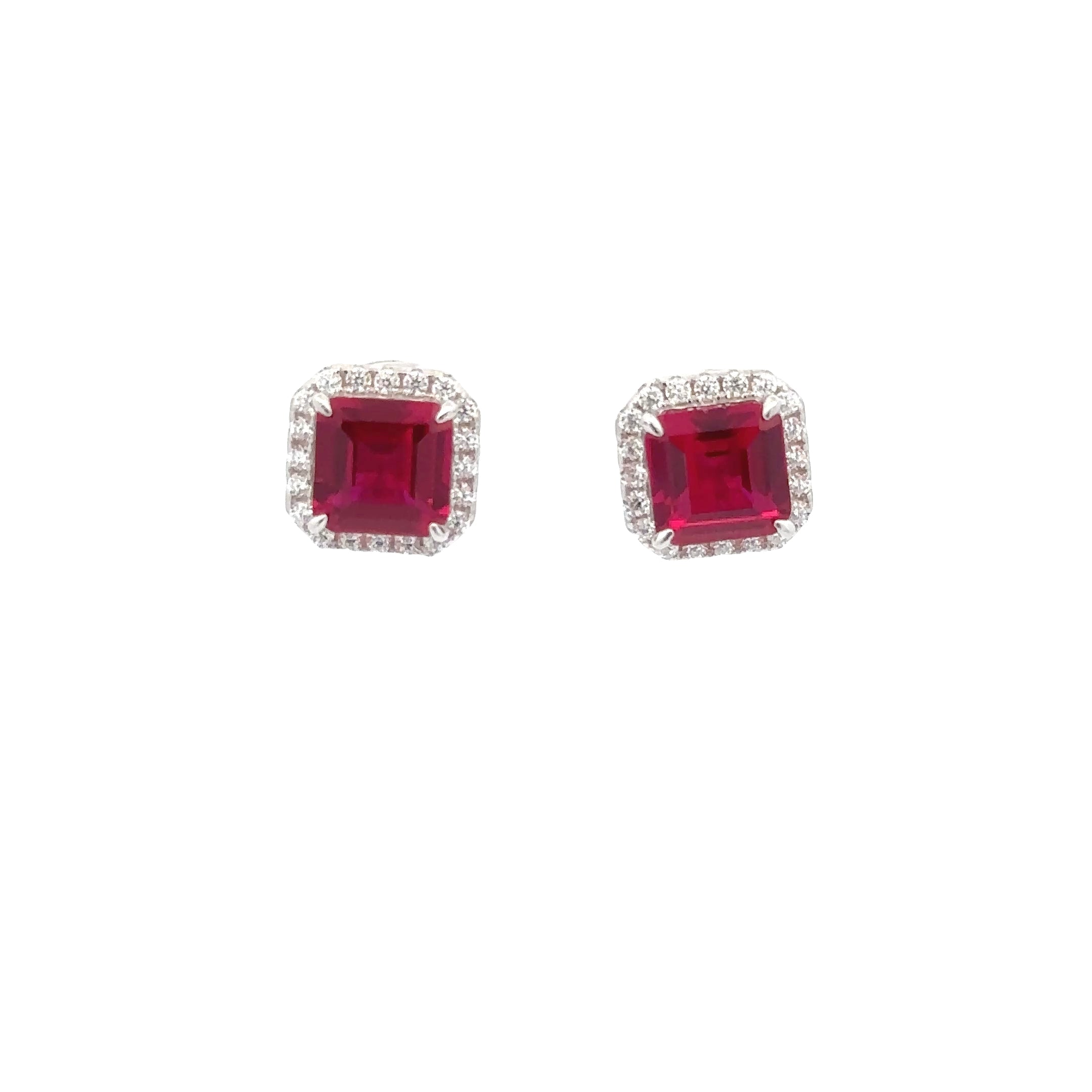 RUBY EARRINGS 925