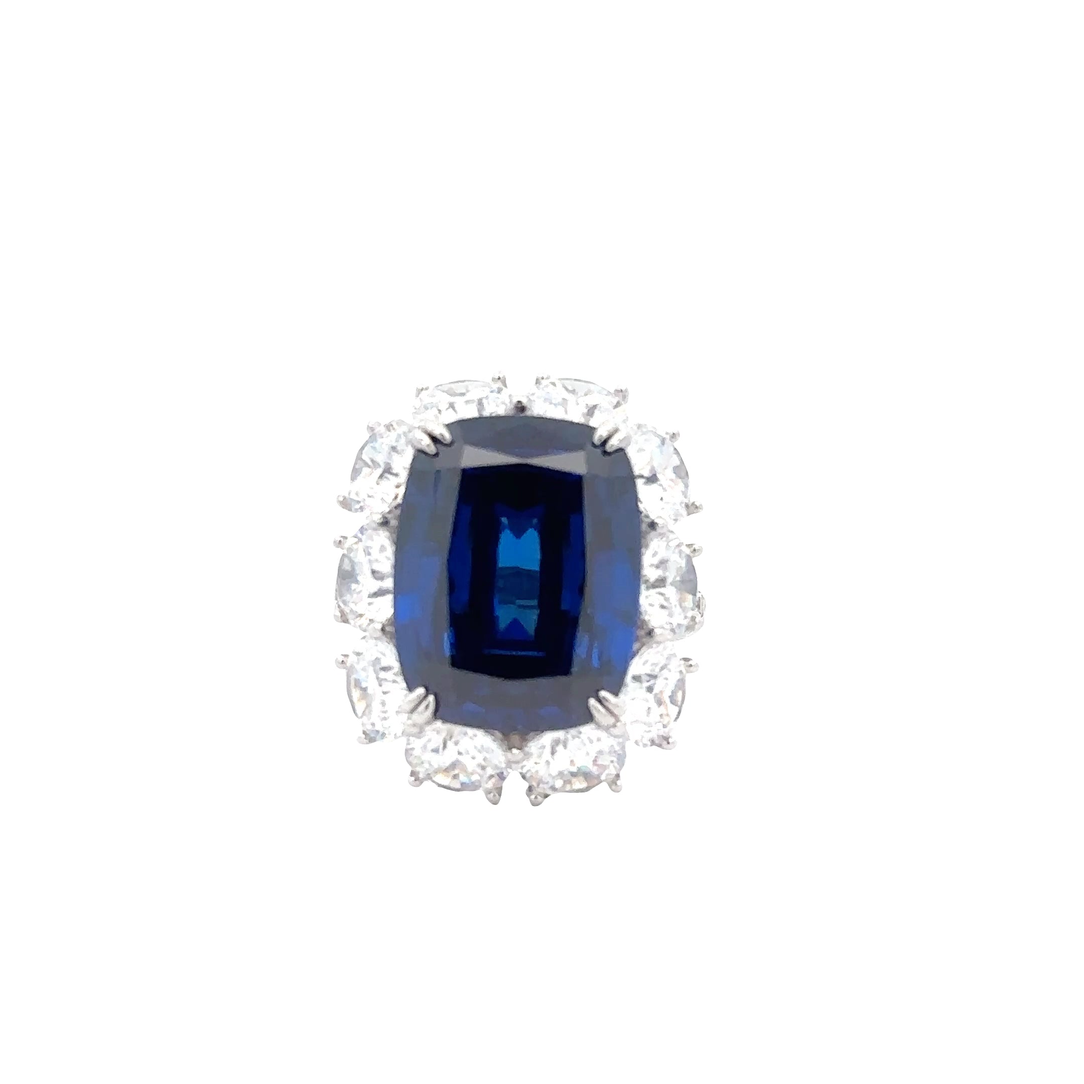 DEEP BLU SAPPHIRE RING 925