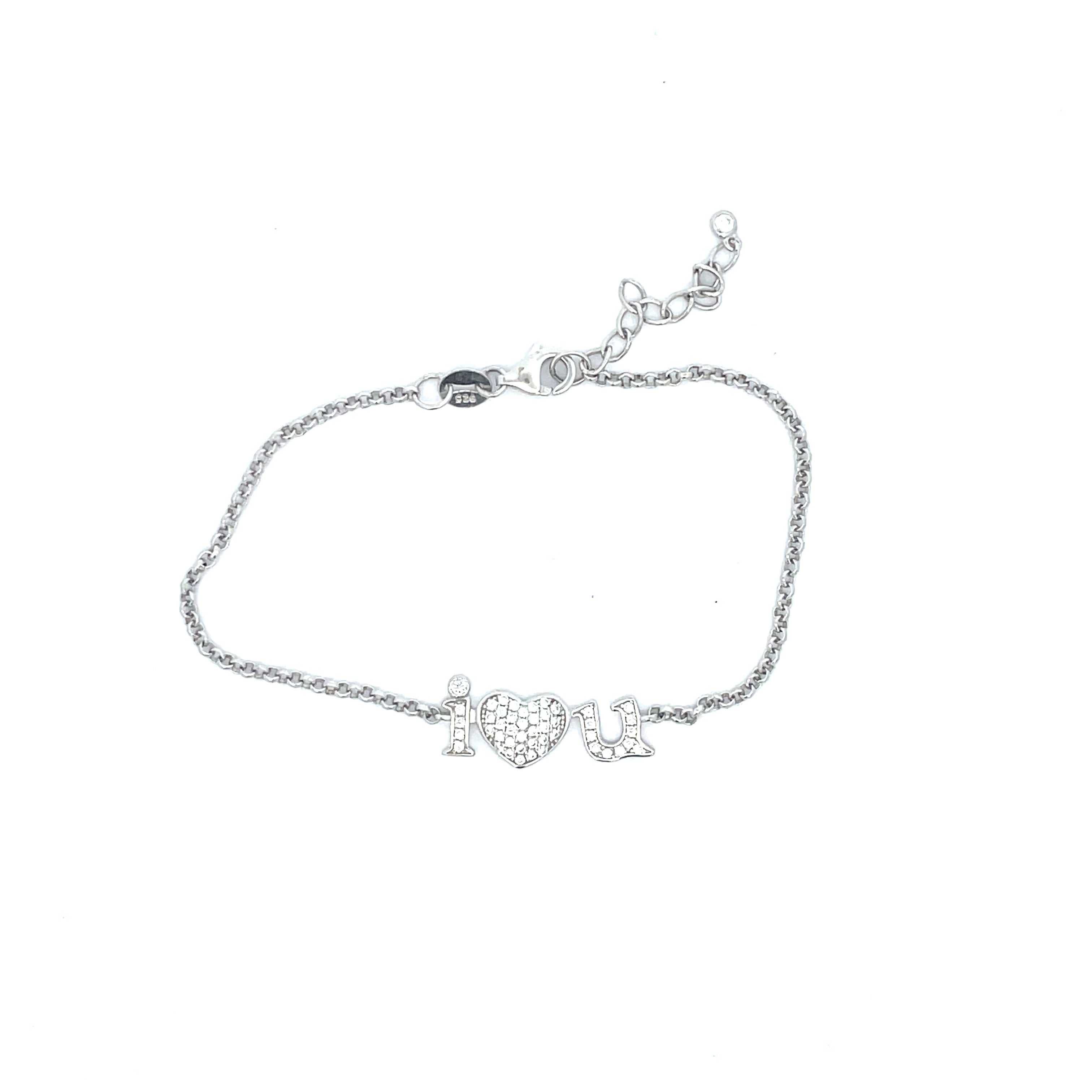 I LOVE YOU BRACELET 925