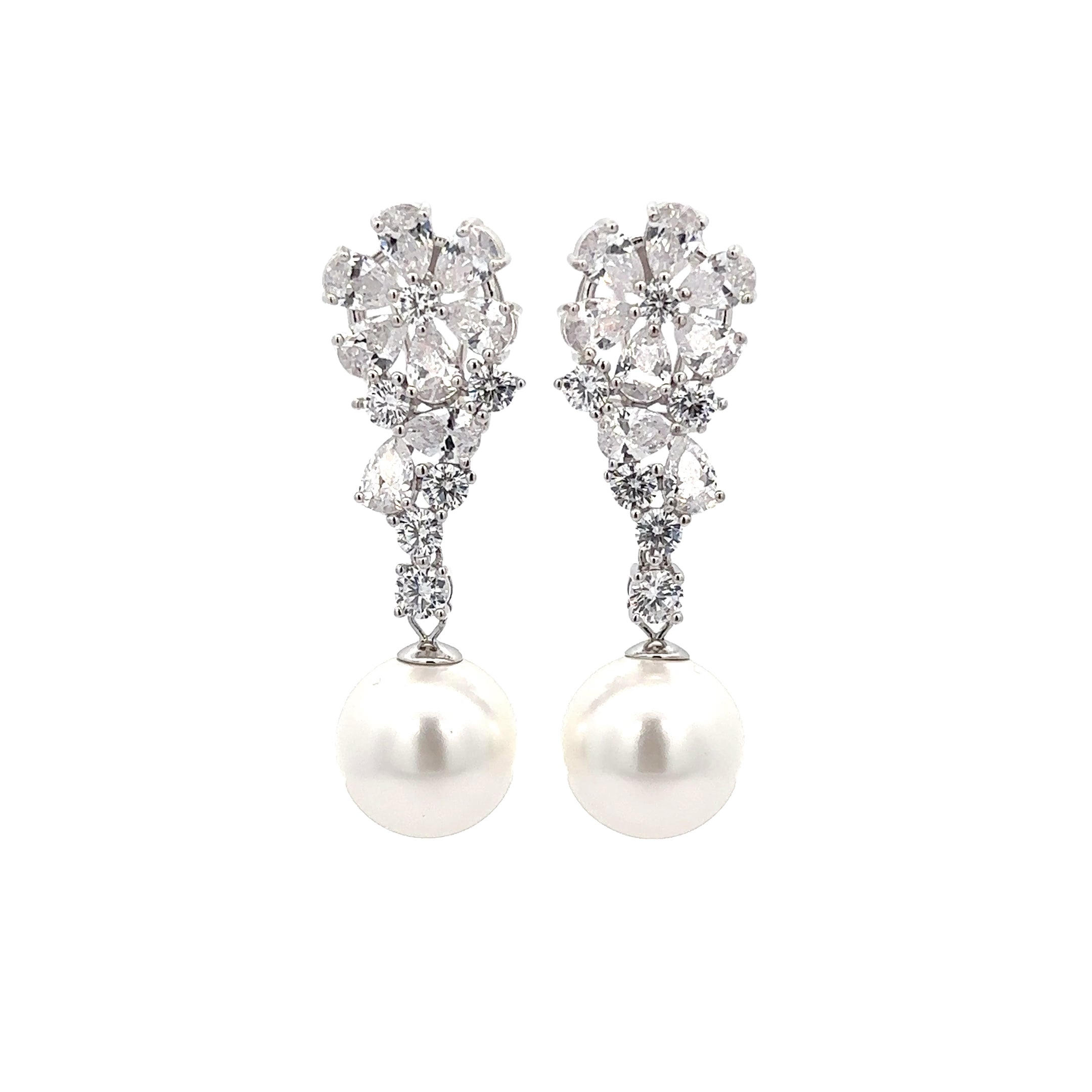 PEARL BLOSSOM DROP EARRINGS