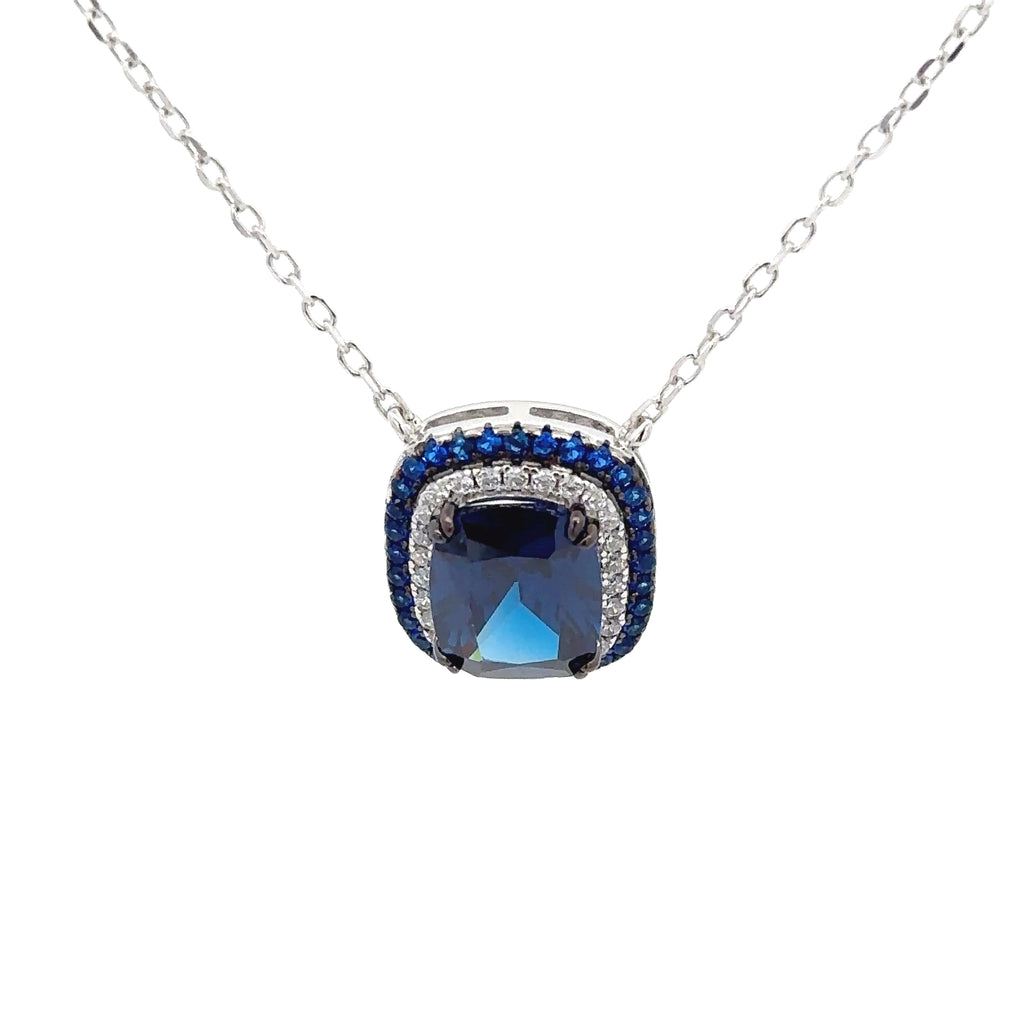 BLUE GEMSTONE PENDANT