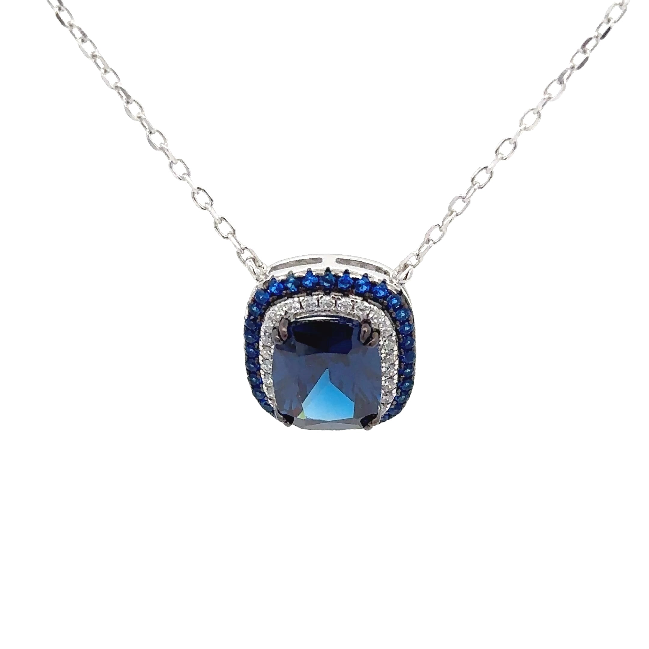 BLUE GEMSTONE PENDANT