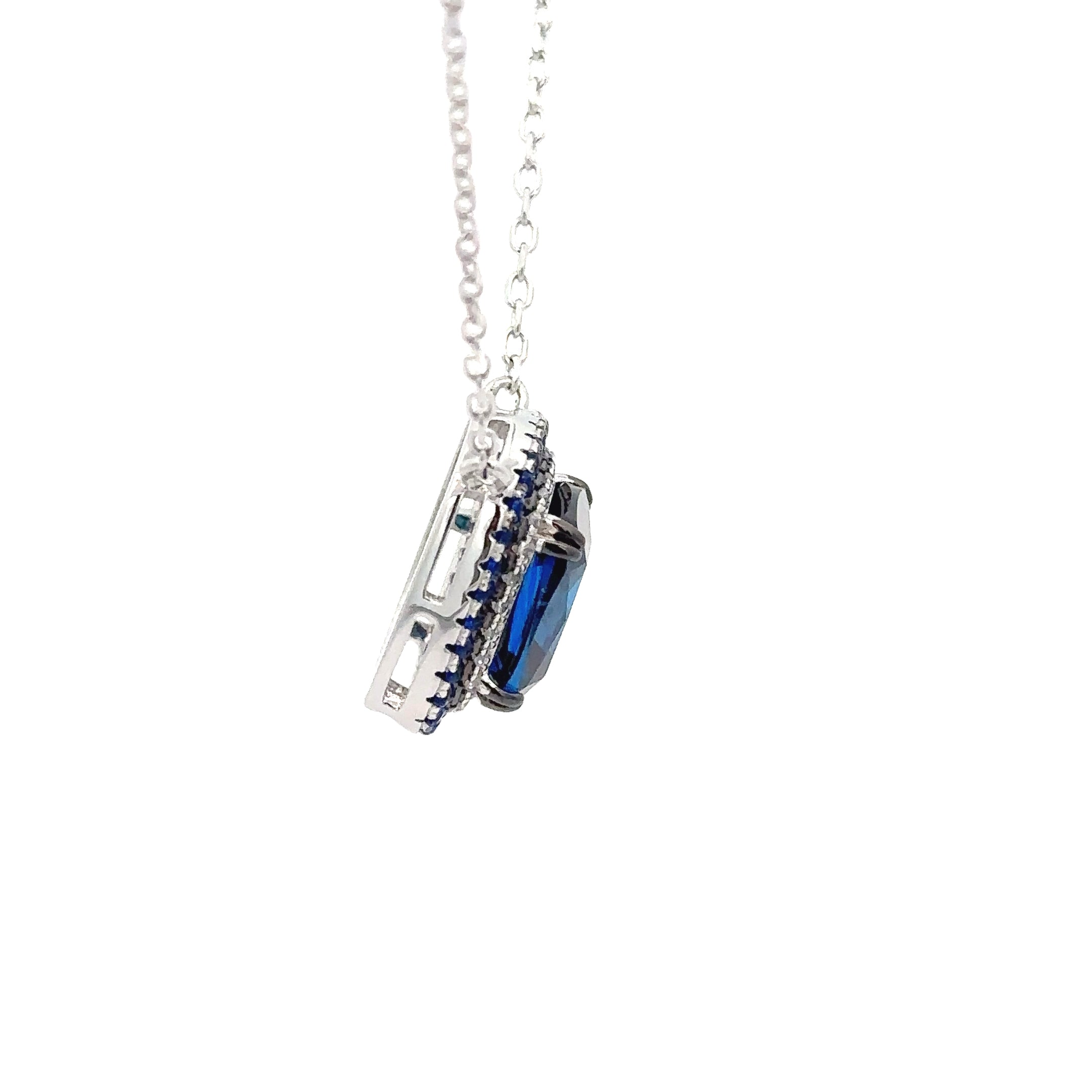 BLUE GEMSTONE PENDANT