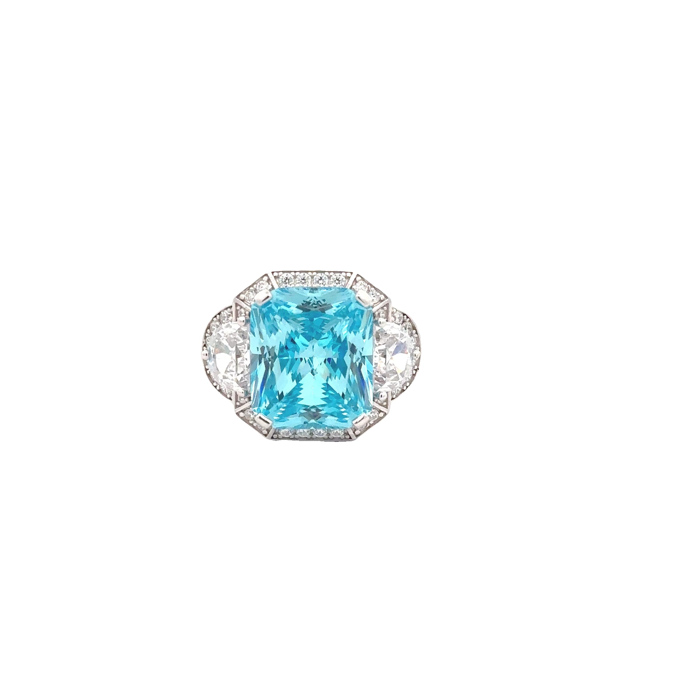 CRYSTAL AZURE RING