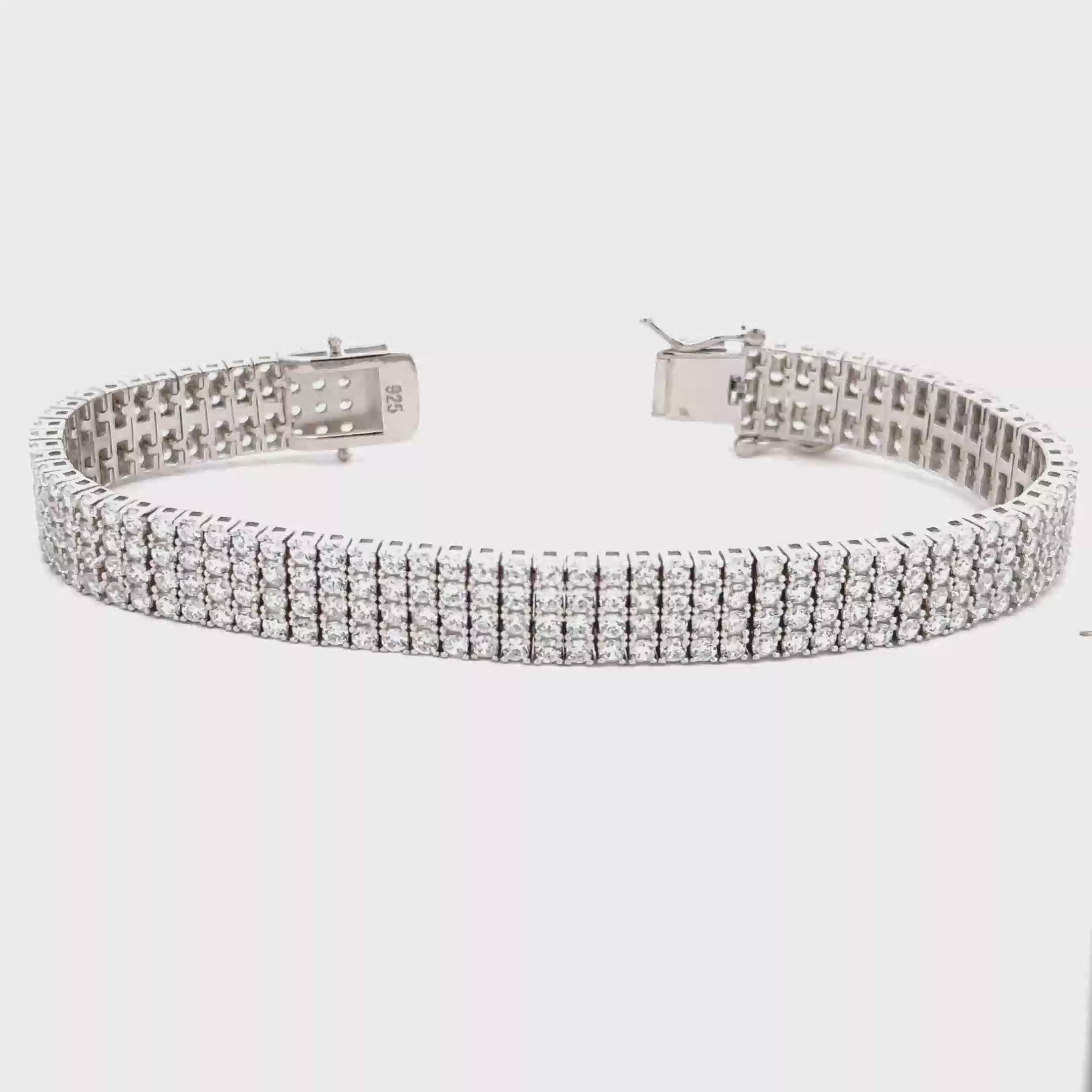 LUSTROUS WHITE TENNIS 925