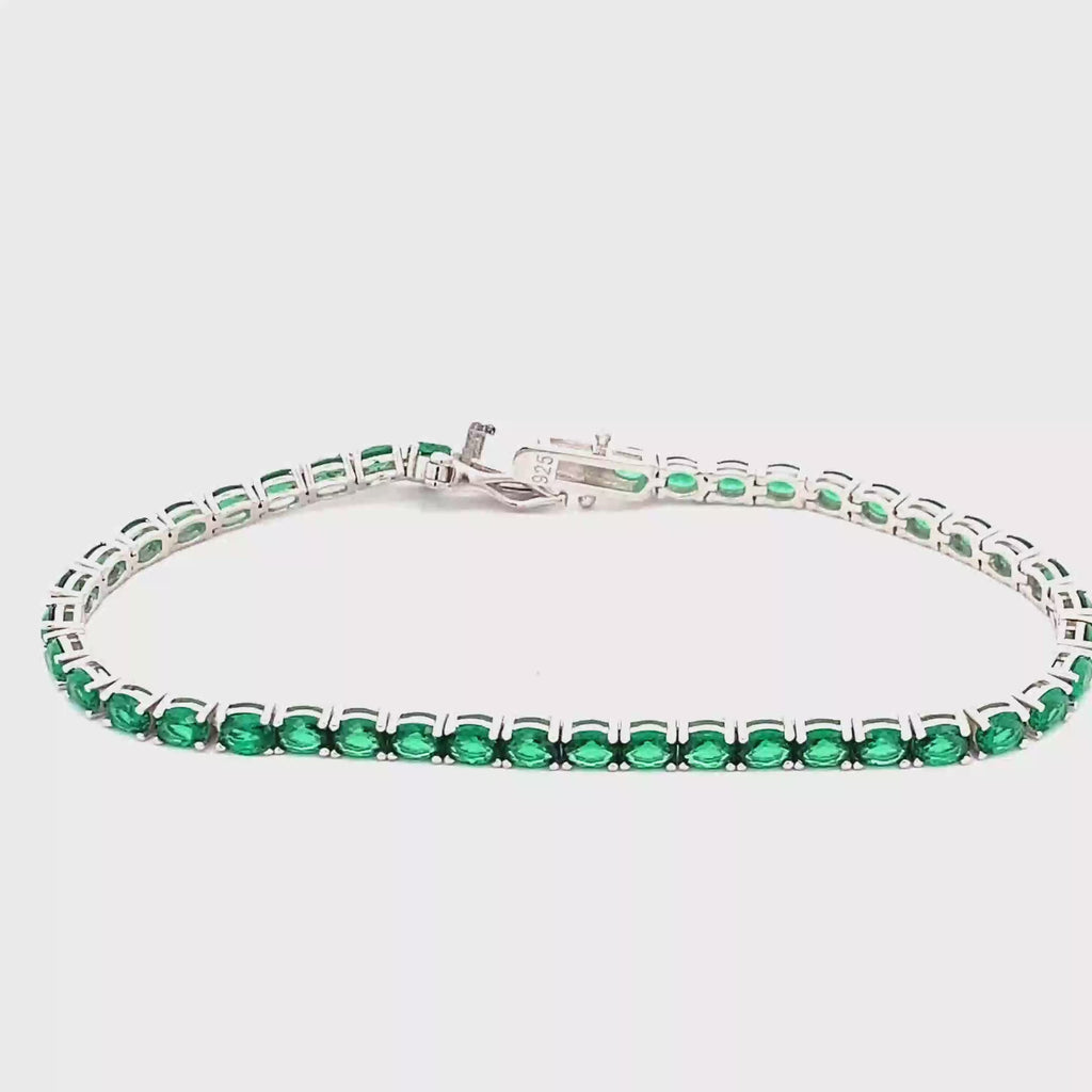 GREEN SLIM TENNIS 925